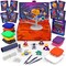 Original Stationery Mini Galaxy 3D Solar System Air Dry Clay Kit, 10 Bags of Air Dry Clay for Kids, 8 Fact Cards, Tools and More